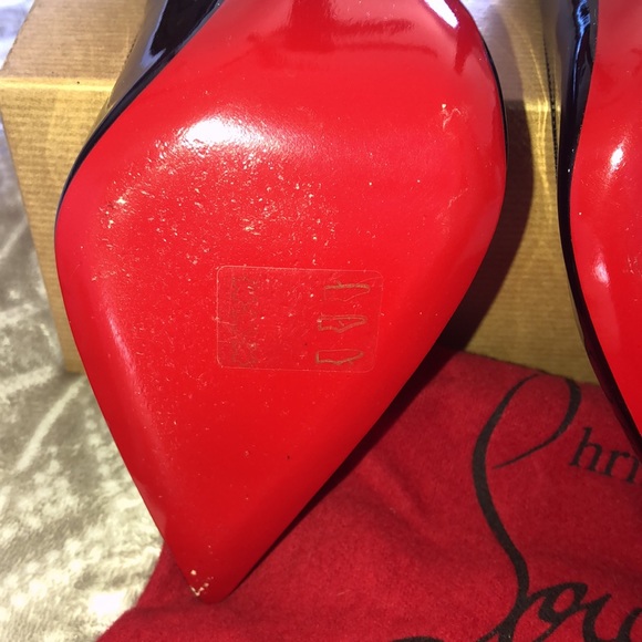 Christian Louboutin patent leather Glamorous stilettos - Picture 4 of 5